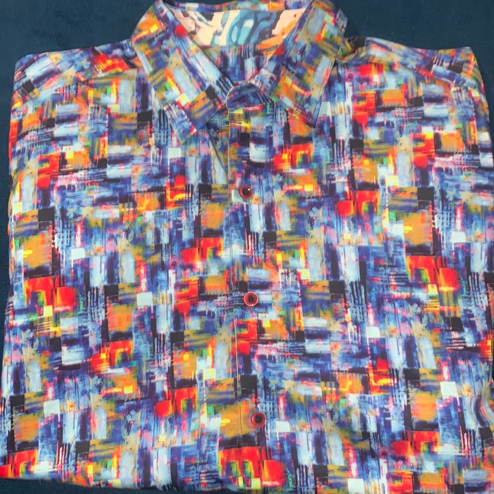 Robert Graham Multi Color Dress Shirt